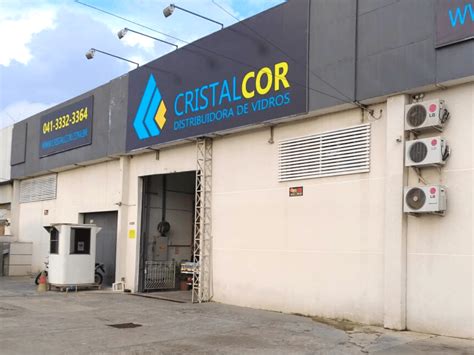 CRISTAL COR DISTRIBUIDORA DE VIDROS em Curitiba, PR.